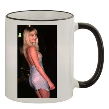 Charlize Theron 11oz Colored Rim & Handle Mug