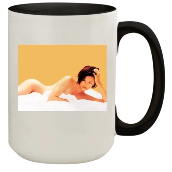 Charlize Theron 15oz Colored Inner & Handle Mug