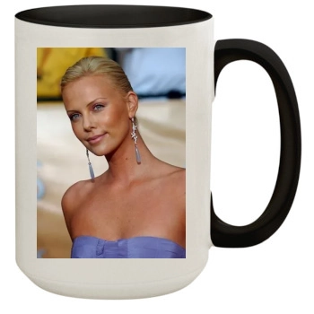 Charlize Theron 15oz Colored Inner & Handle Mug