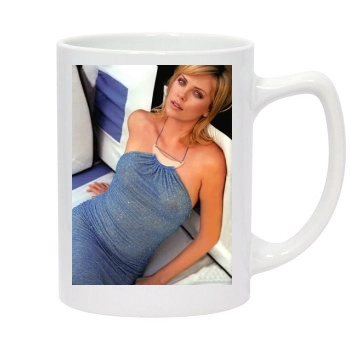 Charlize Theron 14oz White Statesman Mug