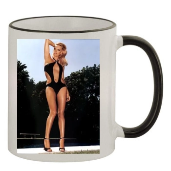 Charlize Theron 11oz Colored Rim & Handle Mug