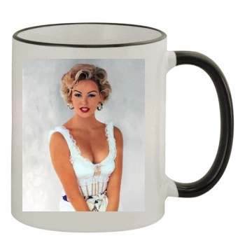 Charlize Theron 11oz Colored Rim & Handle Mug