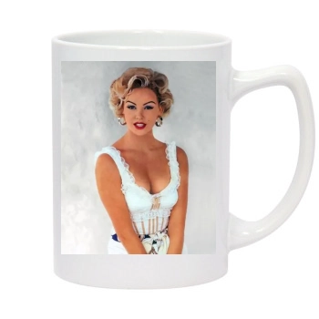 Charlize Theron 14oz White Statesman Mug