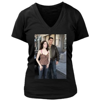 Charmed Women's Deep V-Neck TShirt