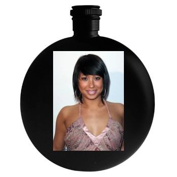 Cheryl Burke Round Flask