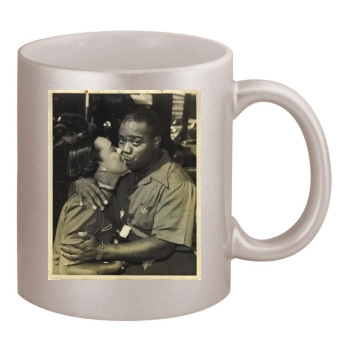 Louis Armstrong 11oz Metallic Silver Mug