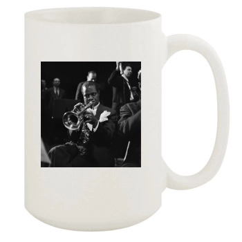 Louis Armstrong 15oz White Mug