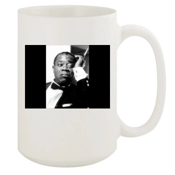 Louis Armstrong 15oz White Mug