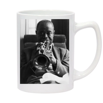 Louis Armstrong 14oz White Statesman Mug