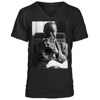 Louis Armstrong Men's V-Neck T-Shirt