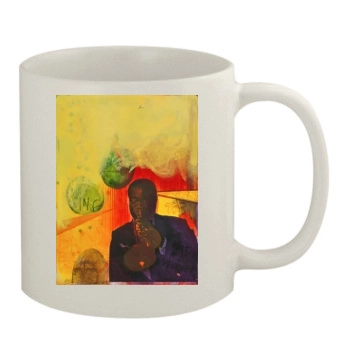 Louis Armstrong 11oz White Mug