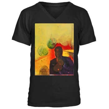 Louis Armstrong Men's V-Neck T-Shirt