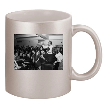 Louis Armstrong 11oz Metallic Silver Mug