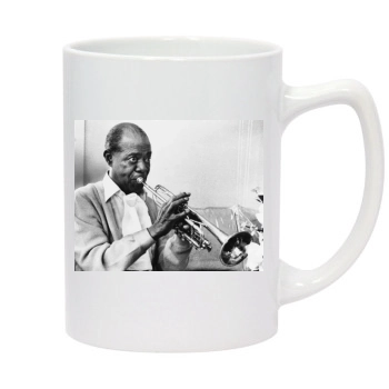 Louis Armstrong 14oz White Statesman Mug