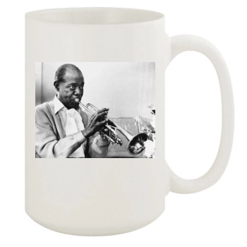 Louis Armstrong 15oz White Mug