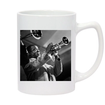 Louis Armstrong 14oz White Statesman Mug