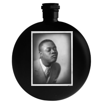 Louis Armstrong Round Flask