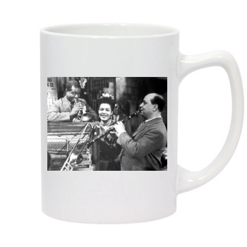 Louis Armstrong 14oz White Statesman Mug