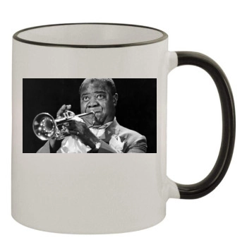 Louis Armstrong 11oz Colored Rim & Handle Mug