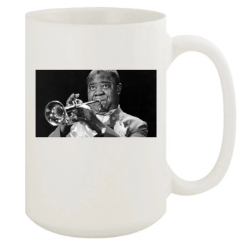 Louis Armstrong 15oz White Mug