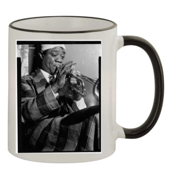 Louis Armstrong 11oz Colored Rim & Handle Mug