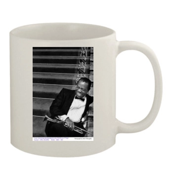 Louis Armstrong 11oz White Mug