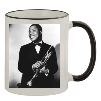 Louis Armstrong 11oz Colored Rim & Handle Mug