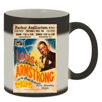 Louis Armstrong Color Changing Mug