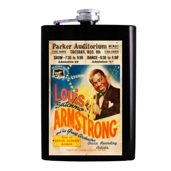 Louis Armstrong Hip Flask