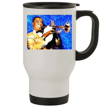 Louis Armstrong Stainless Steel Travel Mug