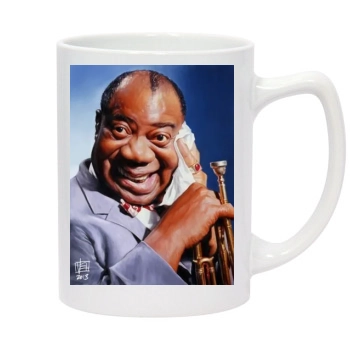 Louis Armstrong 14oz White Statesman Mug