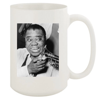 Louis Armstrong 15oz White Mug