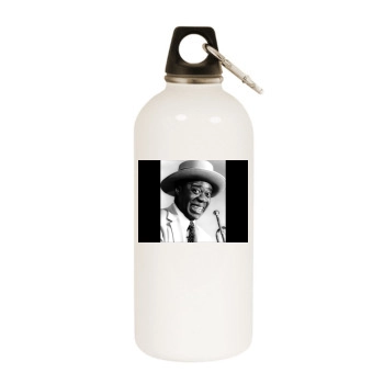 Louis Armstrong White Water Bottle With Carabiner