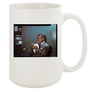 Louis Armstrong 15oz White Mug