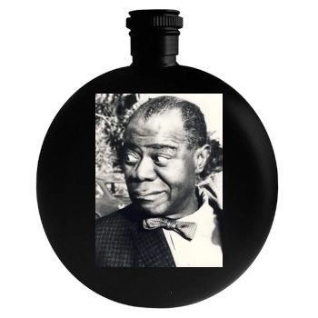 Louis Armstrong Round Flask