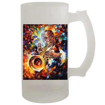 Louis Armstrong 16oz Frosted Beer Stein