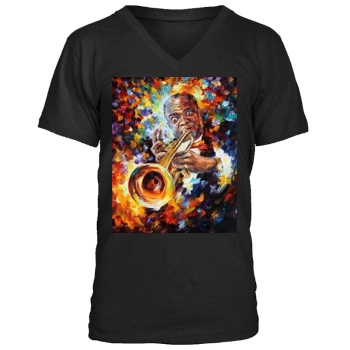 Louis Armstrong Men's V-Neck T-Shirt