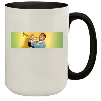 Louis Armstrong 15oz Colored Inner & Handle Mug