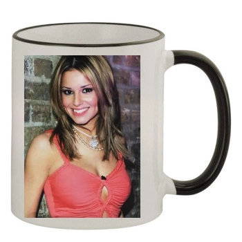 Cheryl Tweedy 11oz Colored Rim & Handle Mug