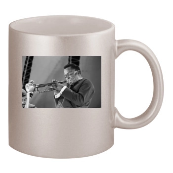 Louis Armstrong 11oz Metallic Silver Mug