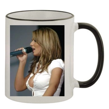 Cheryl Tweedy 11oz Colored Rim & Handle Mug