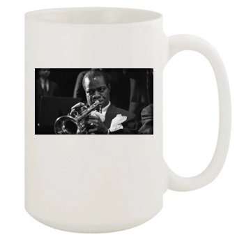 Louis Armstrong 15oz White Mug