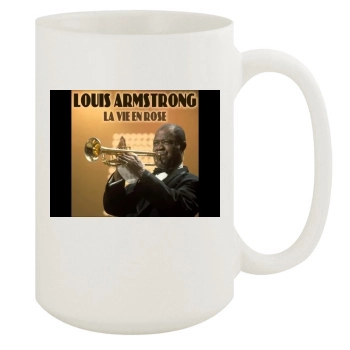 Louis Armstrong 15oz White Mug