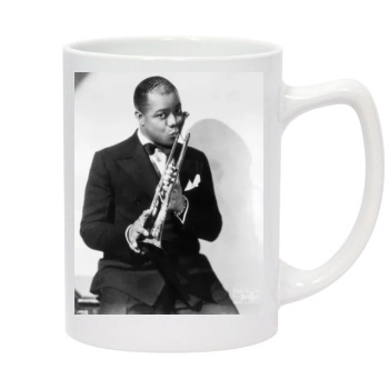 Louis Armstrong 14oz White Statesman Mug