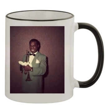 Louis Armstrong 11oz Colored Rim & Handle Mug