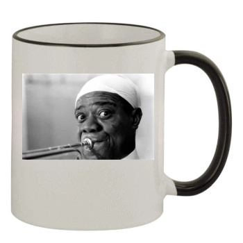 Louis Armstrong 11oz Colored Rim & Handle Mug