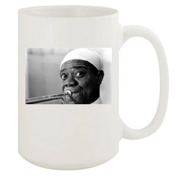 Louis Armstrong 15oz White Mug