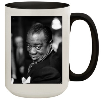 Louis Armstrong 15oz Colored Inner & Handle Mug