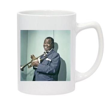 Louis Armstrong 14oz White Statesman Mug