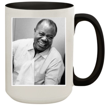 Louis Armstrong 15oz Colored Inner & Handle Mug